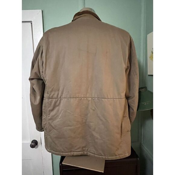 Vintage Faconnable Albert Goldberg Mens Medium Hunting Coat Back Game Pocket - Picture 5 of 9